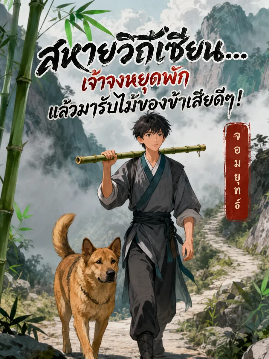 สหายวิถีเซียน... เจ้าจงหยุดพัก แล้วมารับไม้ของข้าเสียดีๆ!