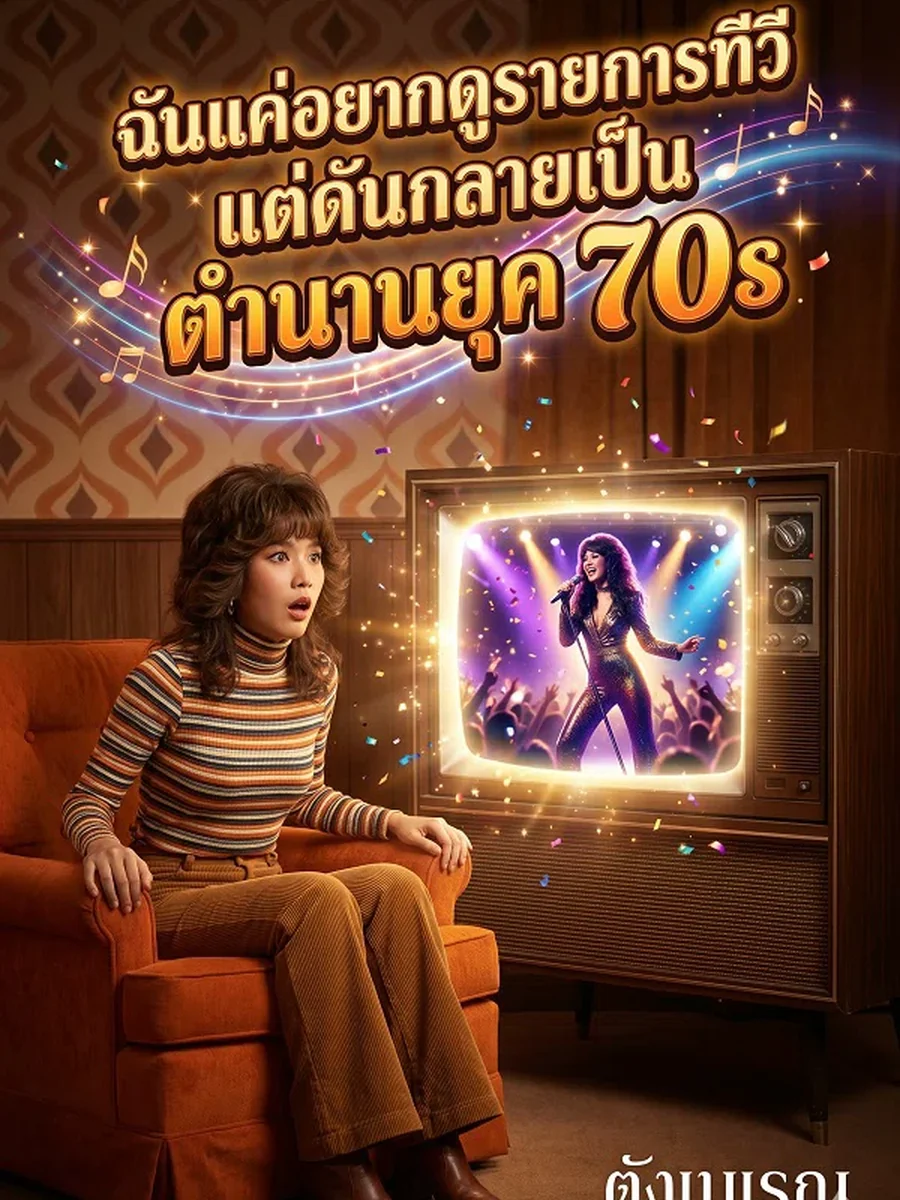 ฉันแค่อยากดูรายการทีวี แต่ดันกลายเป็นตำนานยุค 70s