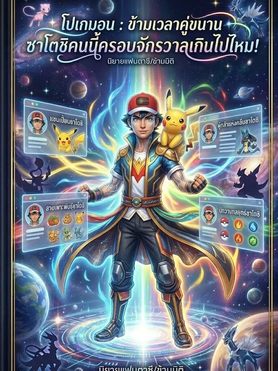 โปเกมอน ข้ามวลาคู่ขนาน ซาโตชิคนนี้ครอบจักรวาลเกินไปไหม