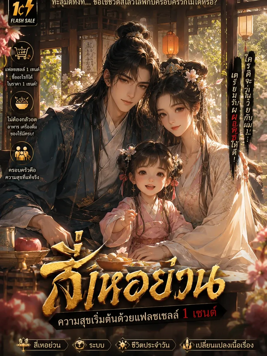 สี่เหอย่วน: เริ่มต้นด้วยแฟลชเซลล์ 1 เซนต์
