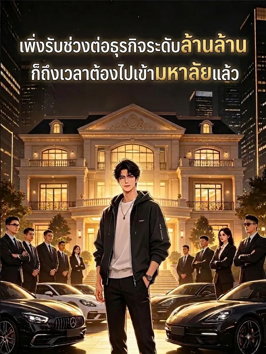 เพิ่งรับช่วงต่อธุรกิจระดับล้านล้าน ก็ถึงเวลาต้องไปเข้ามหาลัยแล้ว