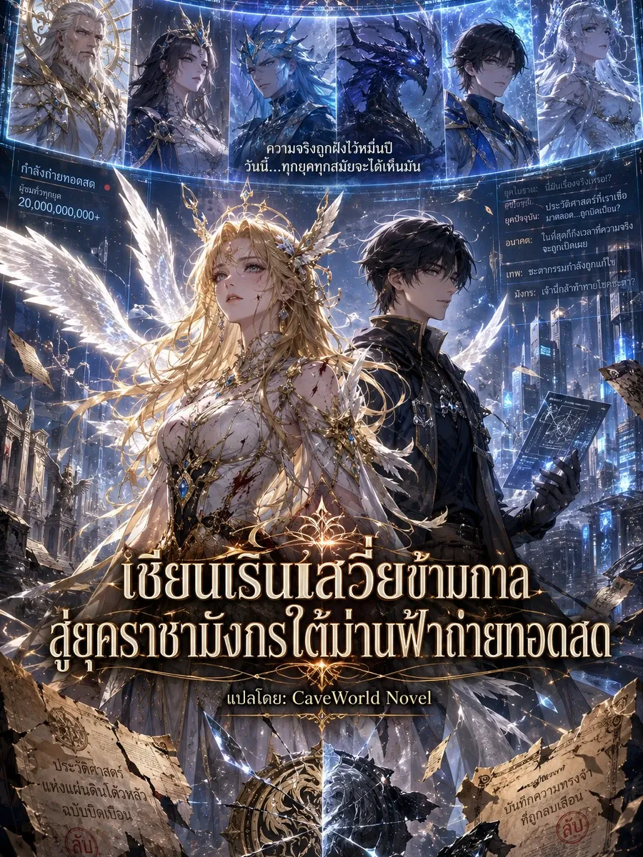 เชียนเริ่นเสวี่ยข้ามกาล สู่ยุคราชามังกรใต้ม่านฟ้าถ่ายทอดสด