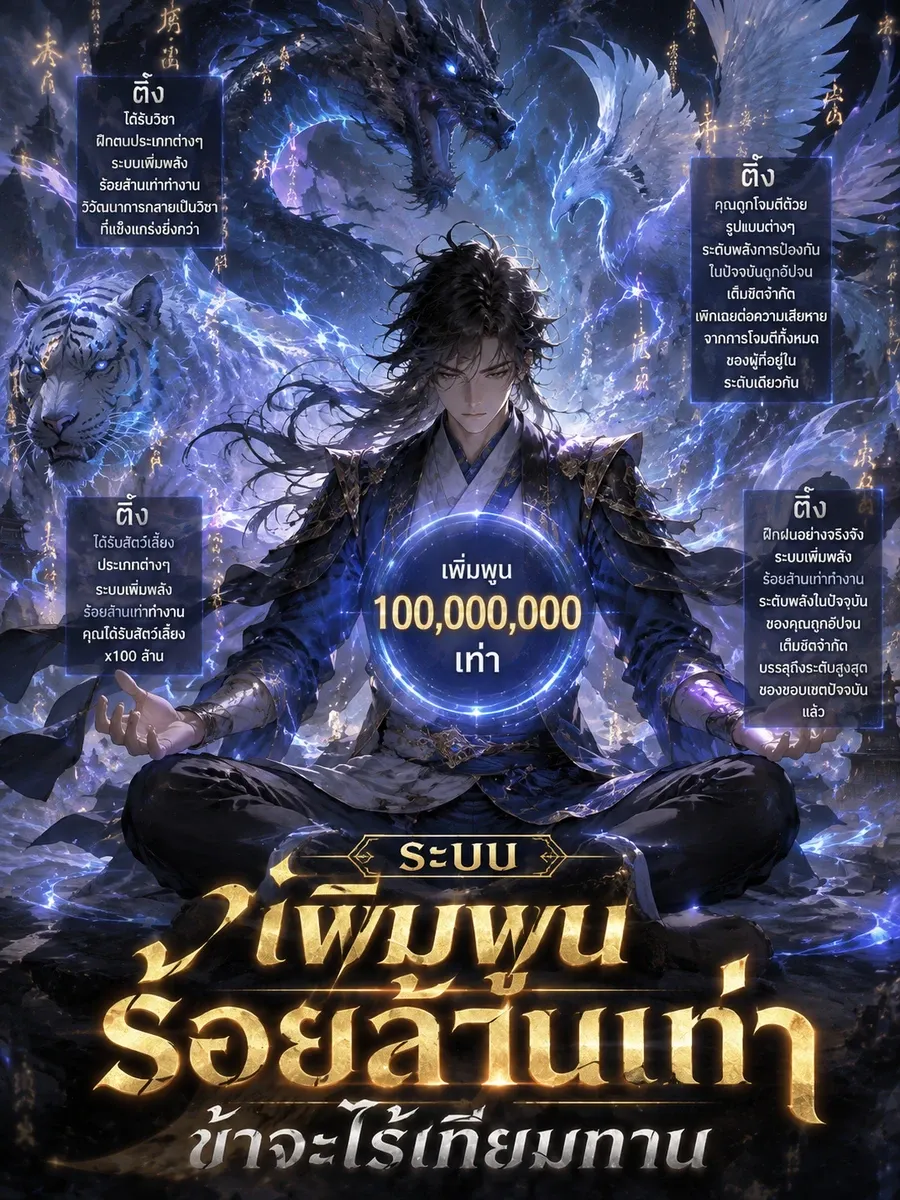 ระบบเพิ่มพูนหมื่นล้านเท่า ข้าไร้เทียมทาน