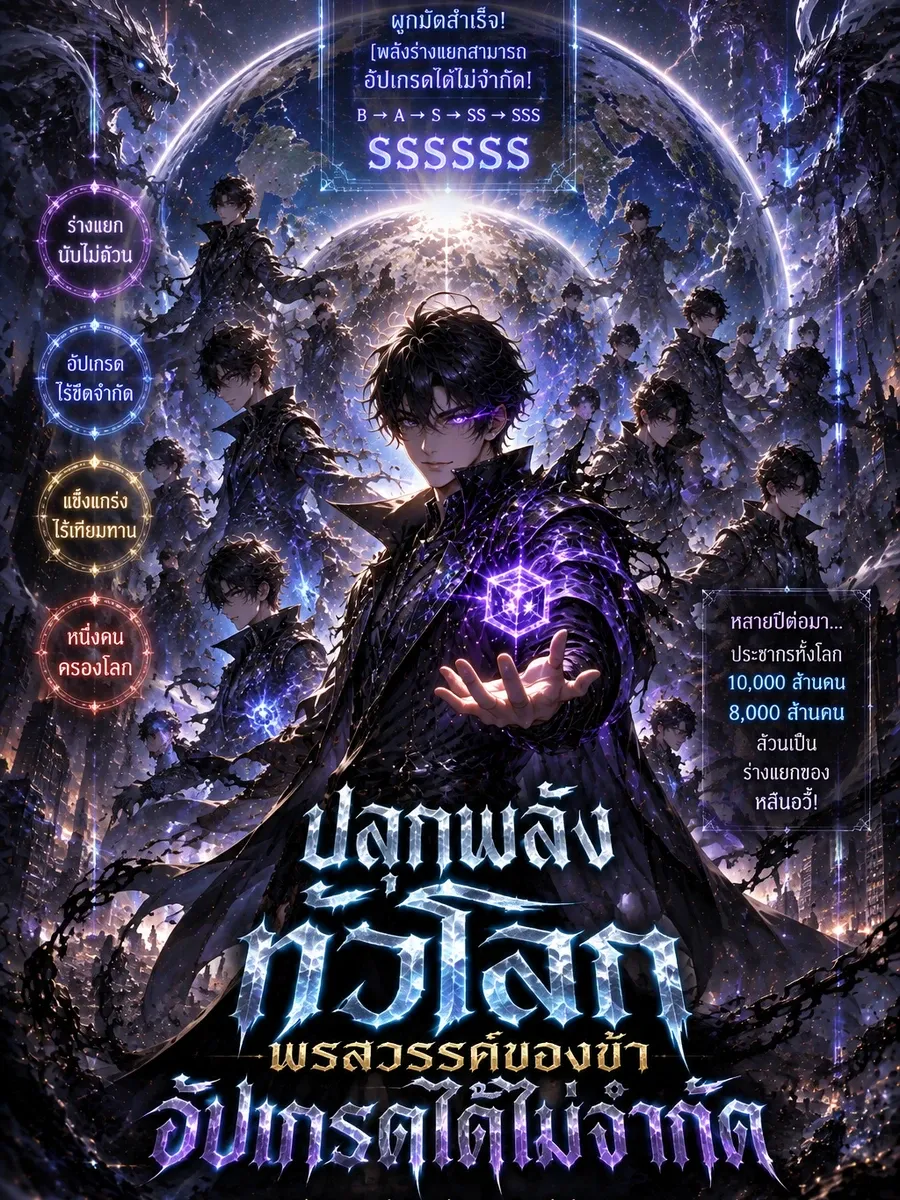 ปลุกพลังทั่วโลก พรสวรรค์ของข้าอัปเกรดได้ไม่จำกัด