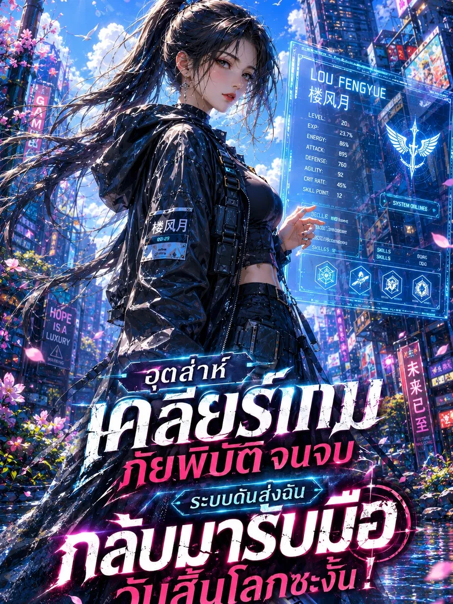 อุตส่าห์เคลียร์เกมภัยพิบัติจนจบ ระบบดันส่งฉันกลับมารับมือวันสิ้นโลกซะงั้น!