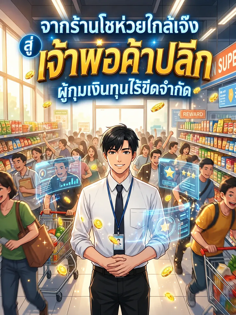 จากร้านโชห่วยใกล้เจ๊ง สู่เจ้าพ่อค้าปลีกผู้กุมเงินทุนไร้ขีดจำกัด