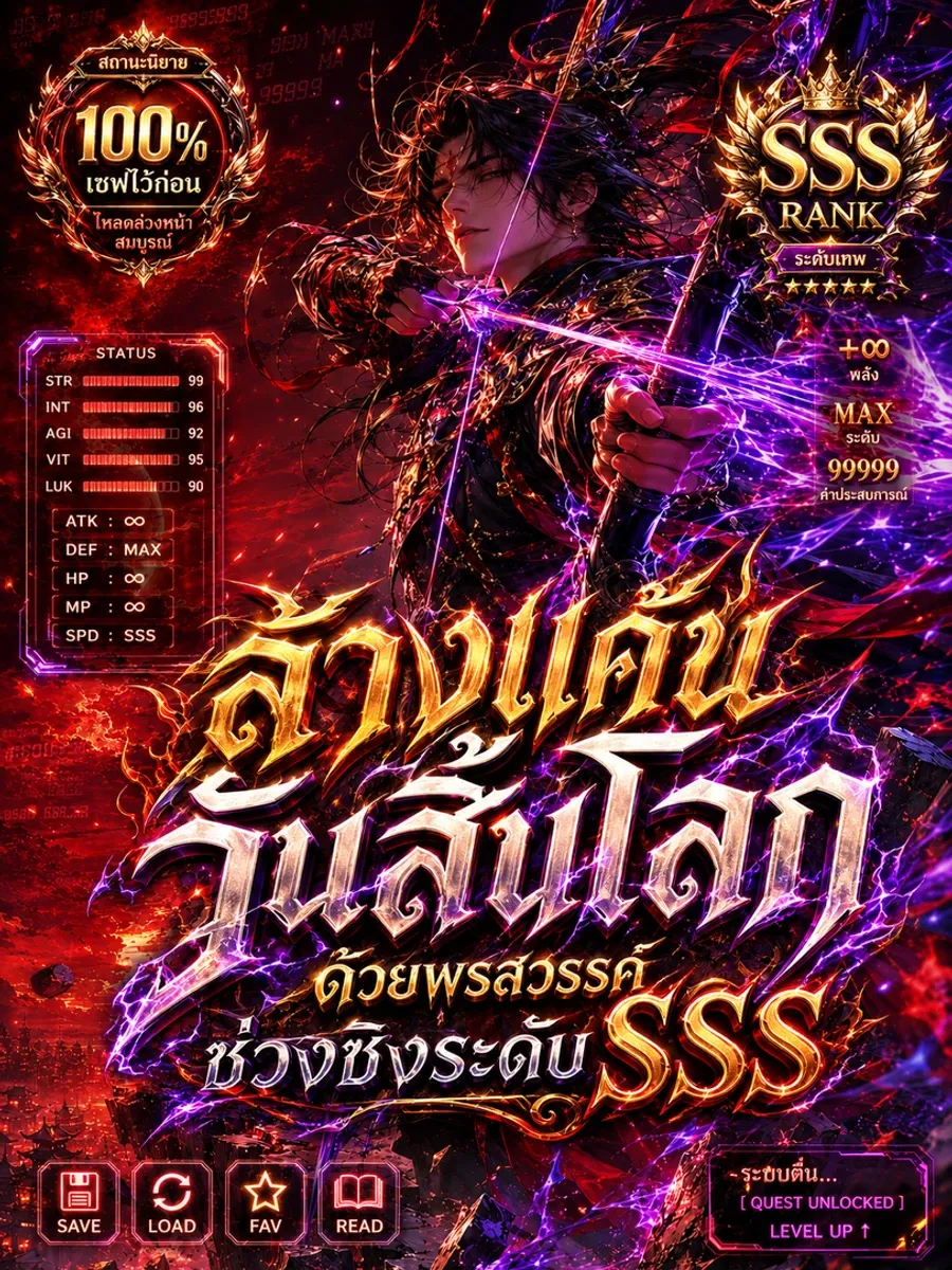 ล้างแค้นวันสิ้นโลกด้วยพรสวรรค์ช่วงชิงระดับ SSS