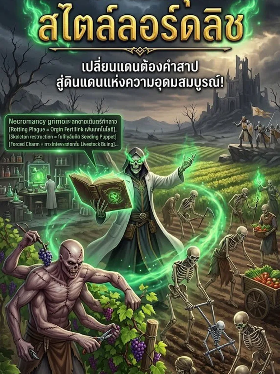 เกษตรกรรมยุคใหม่ สไตล์ลอร์ดลิช