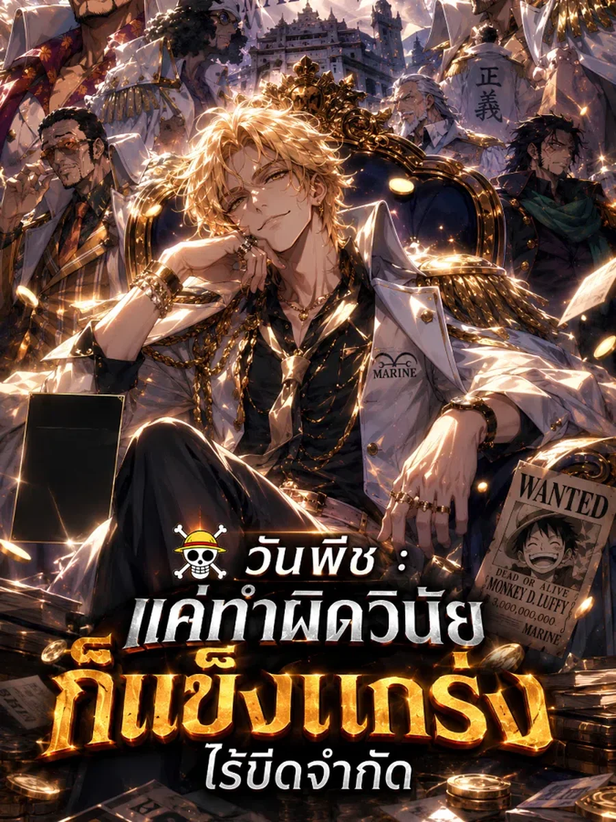 วันพีช : แค่ทำผิดวินัย ก็แข็งแกร่งไร้ขีดจำกัด