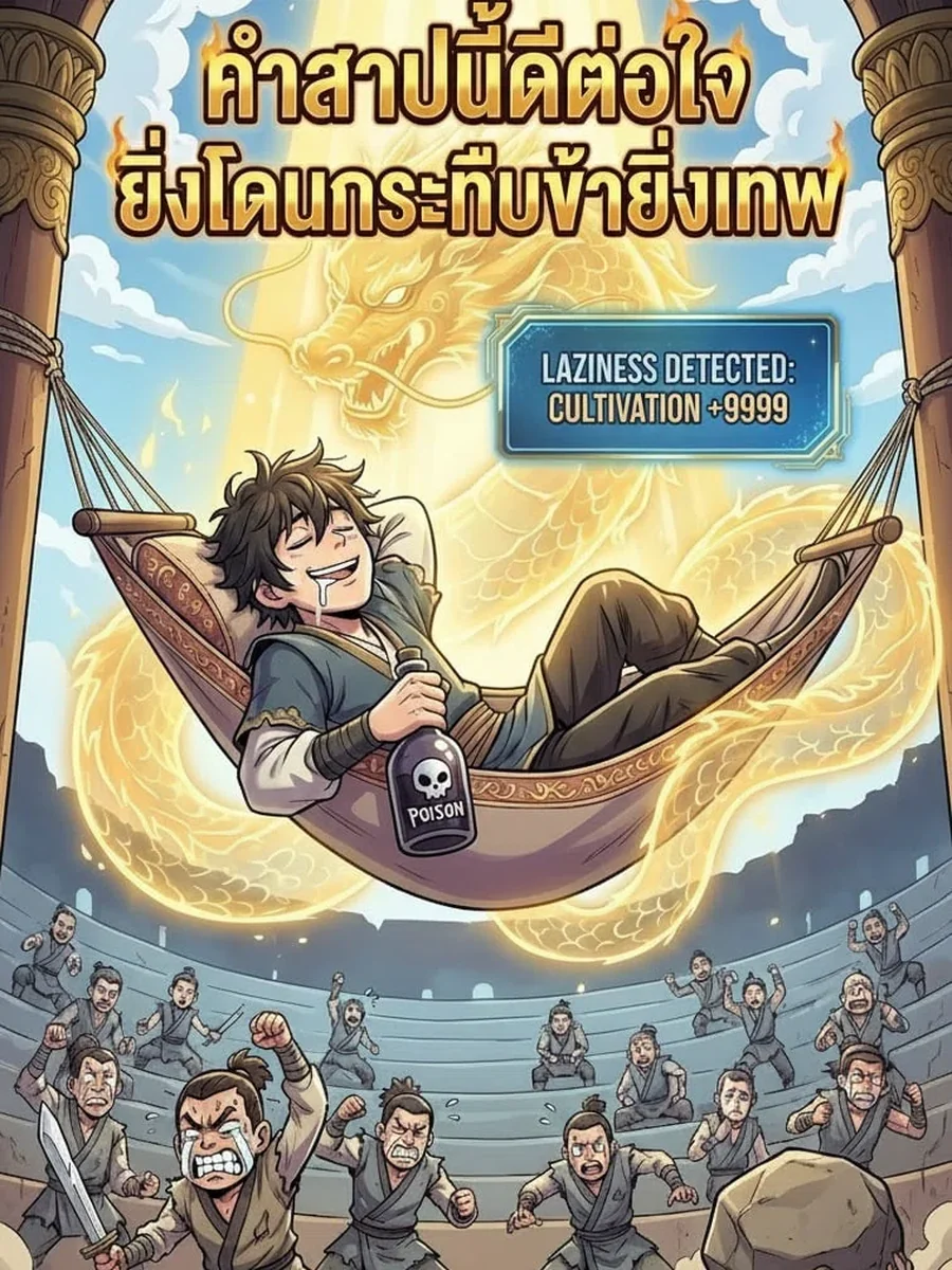 คำสาปนี้ดีต่อใจ ยิ่งโดนกระทืบข้ายิ่งเทพ
