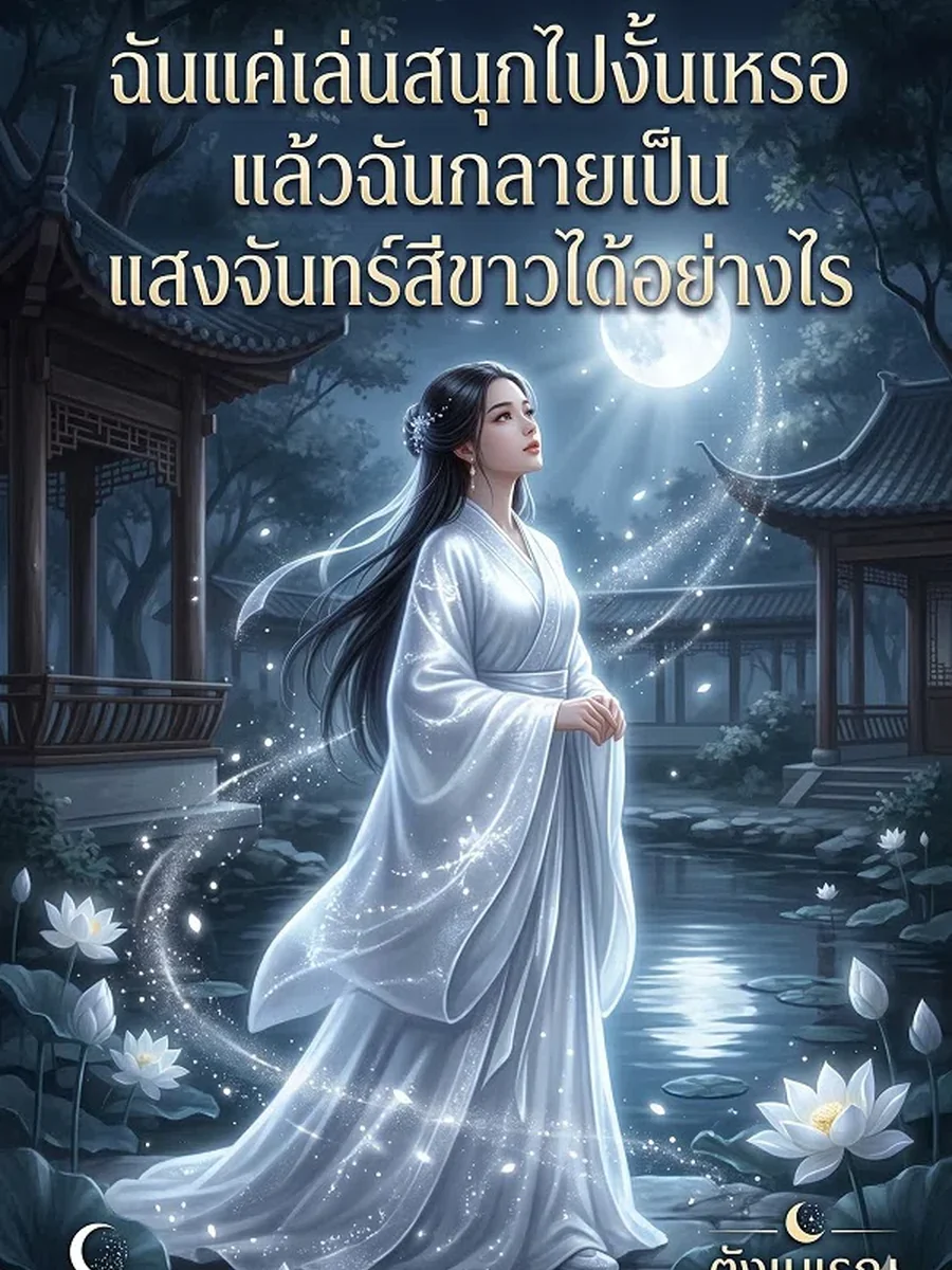 ฉันแค่เล่นสนุกไปงั้นเหรอ แล้วฉันกลายเป็นแสงจันทร์สีขาวได้อย่างไร