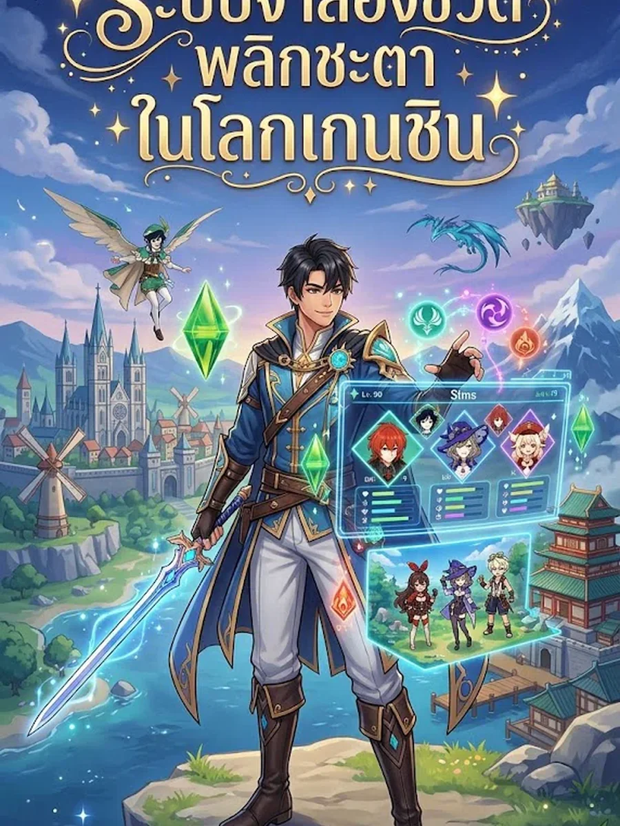 ระบบจำลองชีวิตพลิกชะตาในโลกเกนชิน