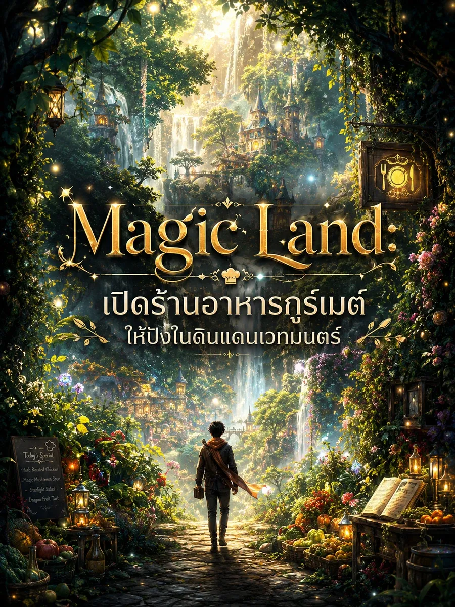 Magic Land: เปิดร้านอาหารกูร์เมต์ให้ปังในดินแดนเวทมนตร์