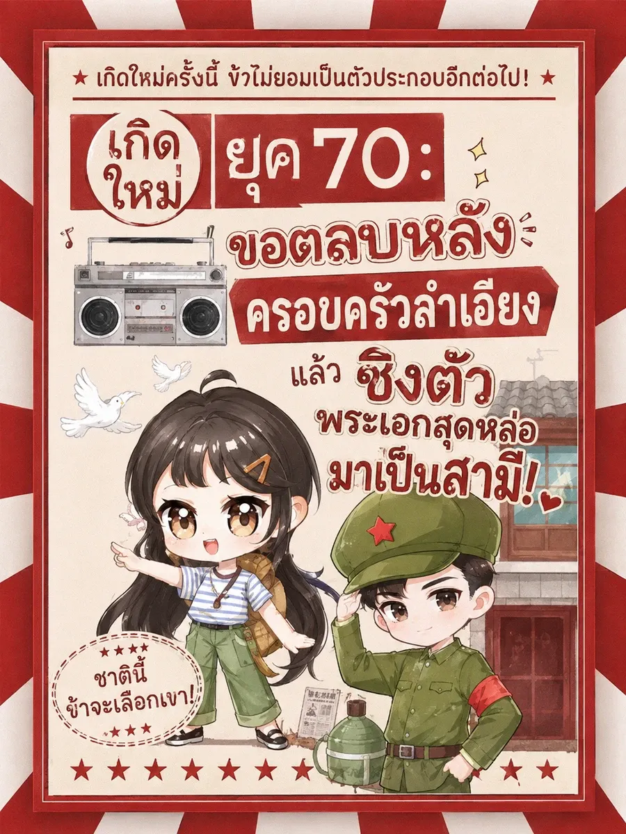 [จบ] เกิดใหม่ยุค 70: ขอตลบหลังครอบครัวลำเอียงแล้วชิงตัวพระเอกสุดหล่อมาเป็นสามี!