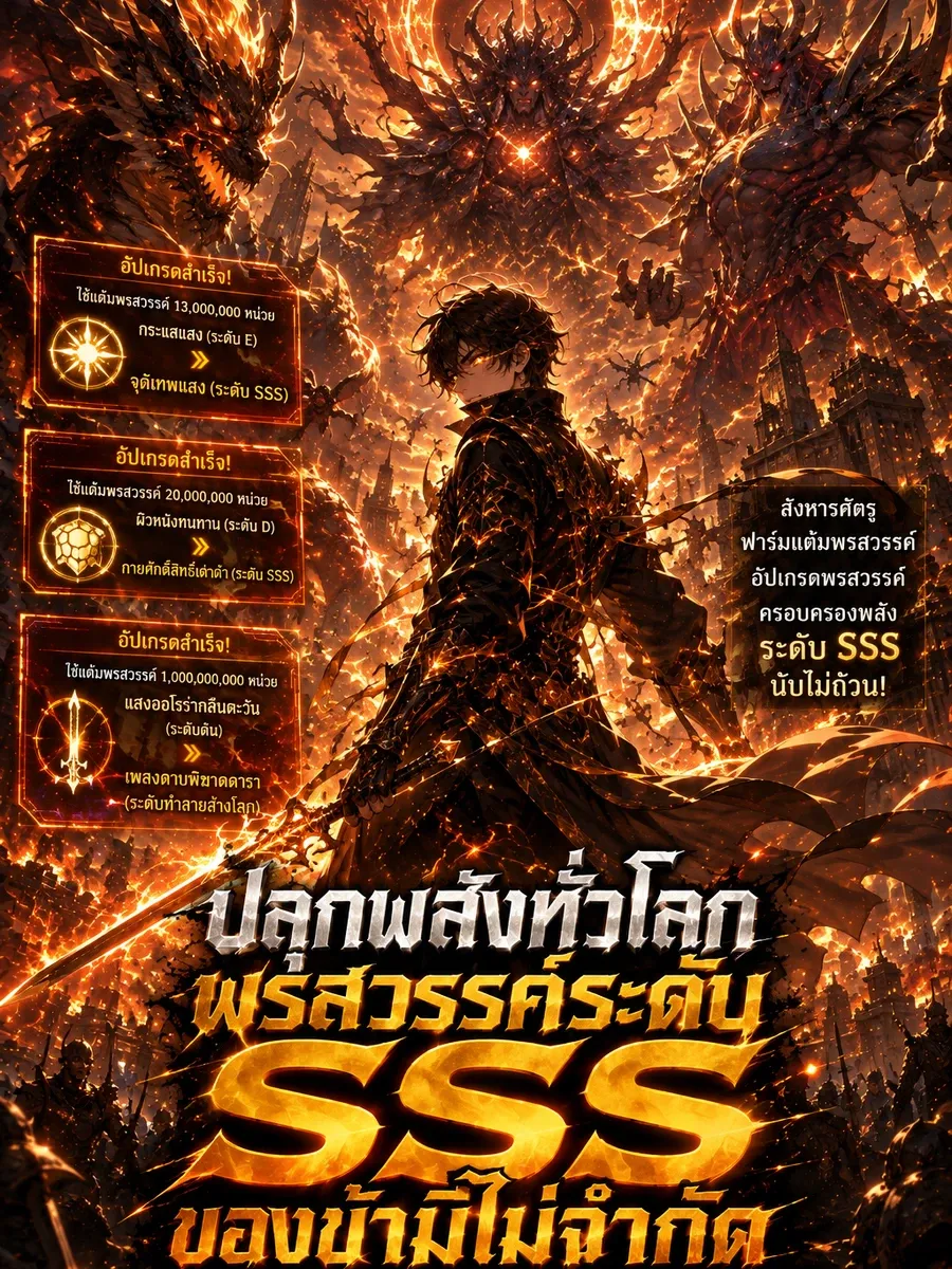 ปลุกพลังทั่วโลก พรสวรรค์ระดับ SSS ของข้ามีไม่จำกัด
