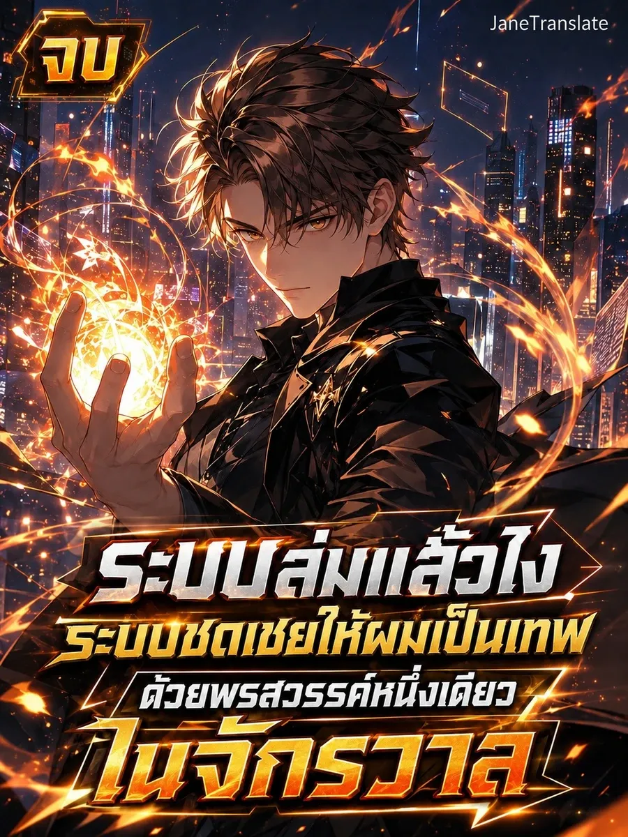 ระบบล่มแล้วไง ระบบชดเชยให้ผมเป็นเทพด้วยพรสวรรค์หนึ่งเดียวในจักรวาล