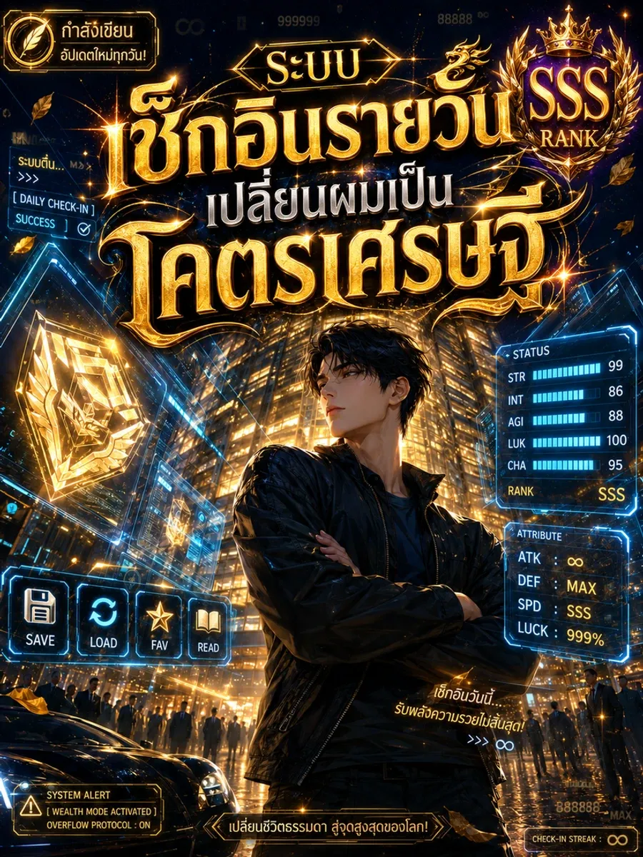 ระบบเช็กอินรายวันเปลี่ยนผมเป็นโคตรเศรษฐี