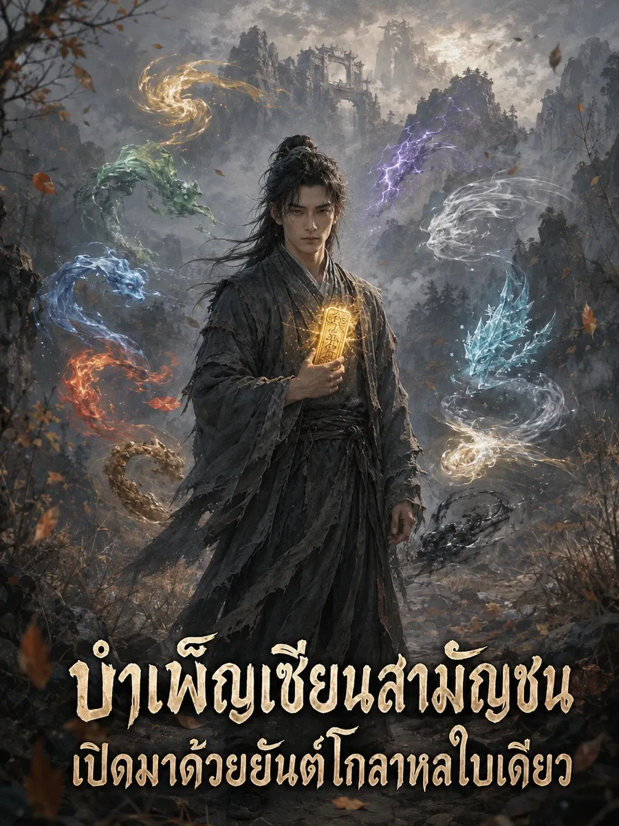 บำเพ็ญเซียนสามัญชน เปิดมาด้วยยันต์โกลาหลใบเดียว