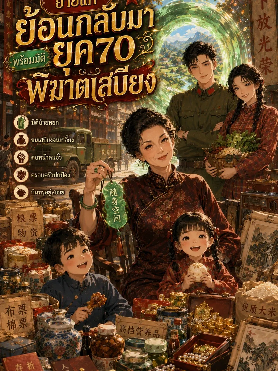 ยายแก่ย้อนกลับไปยุค 70 พร้อมมิติพิฆาต กวาดเสบียงเกลี้ยง