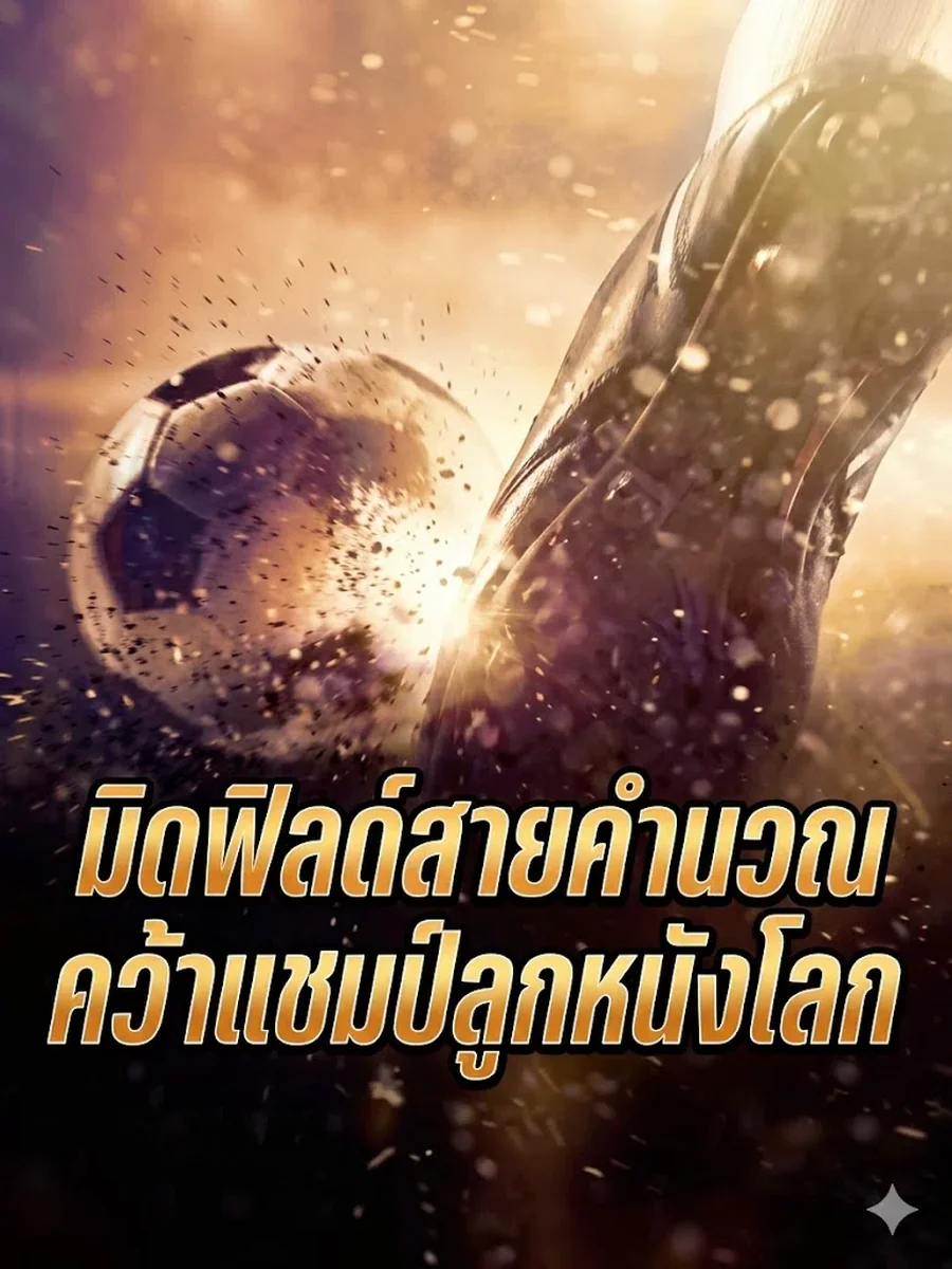 มิดฟิลด์สายคำนวณ คว้าแชมป์ลูกหนังโลก