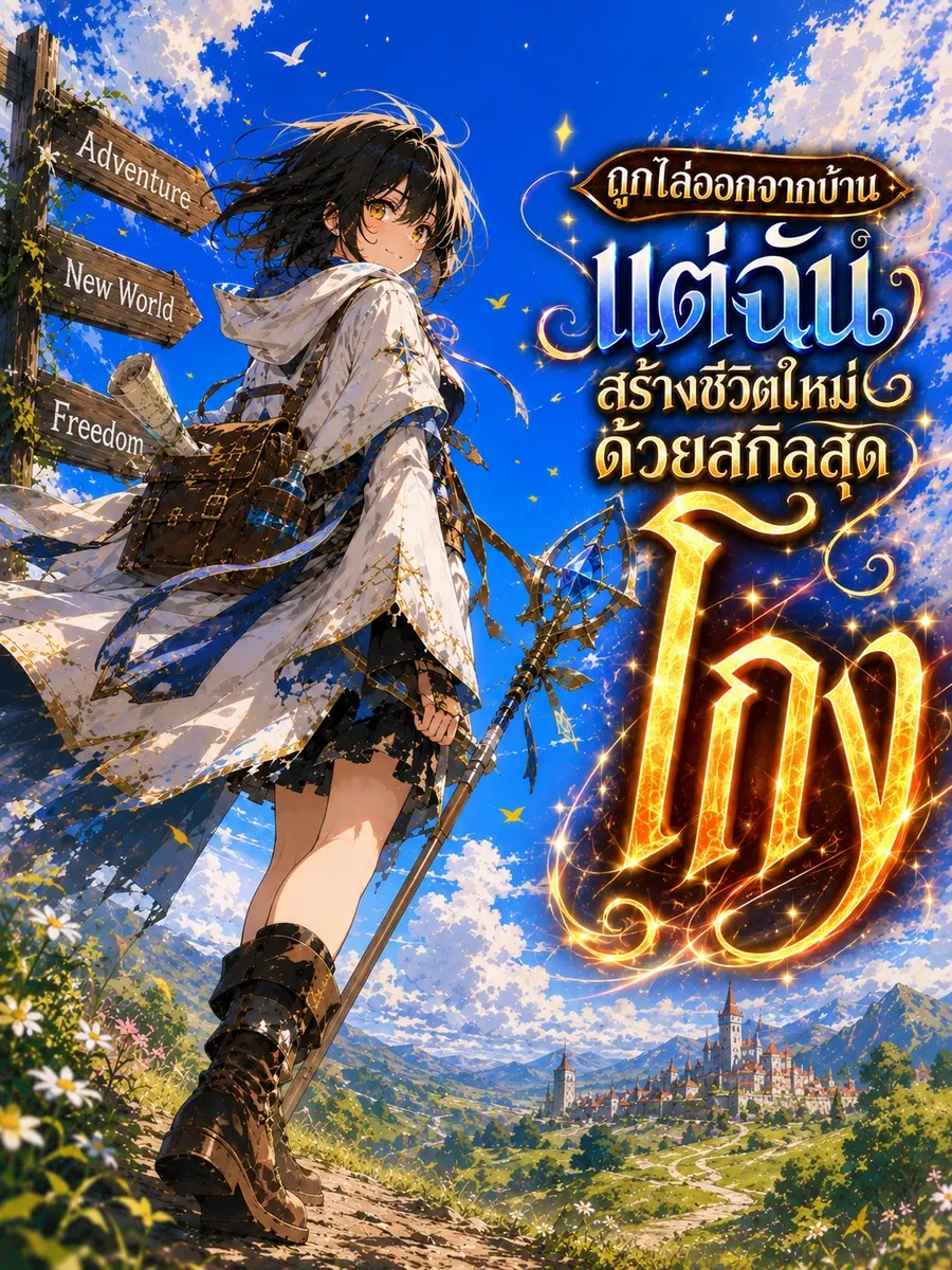 ถูกไล่ออกจากบ้าน แต่ฉันสร้างชีวิตใหม่ด้วยเวทมนตร์สุดโกง