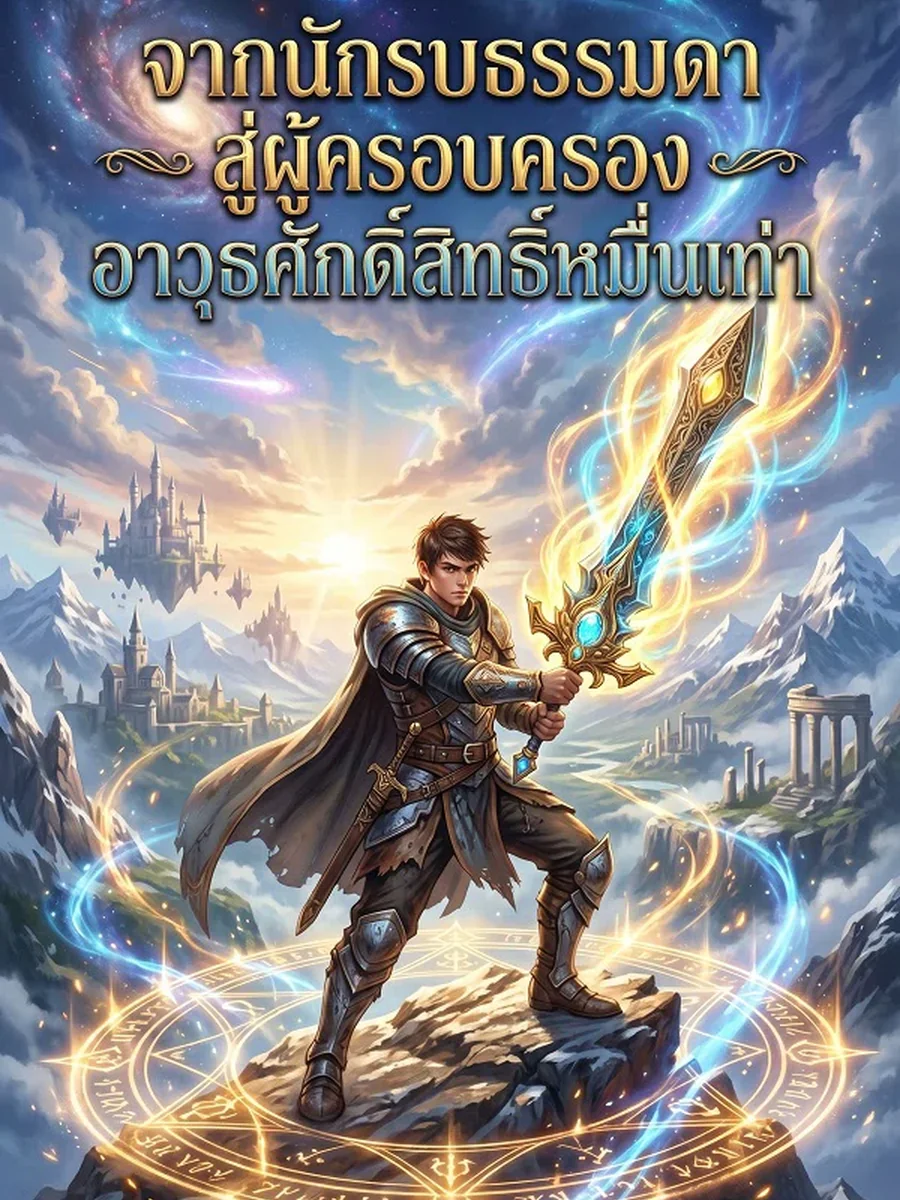 จากนักรบธรรมดาสู่ผู้ครอบครองอาวุธศักดิ์สิทธิ์หมื่นเท่า