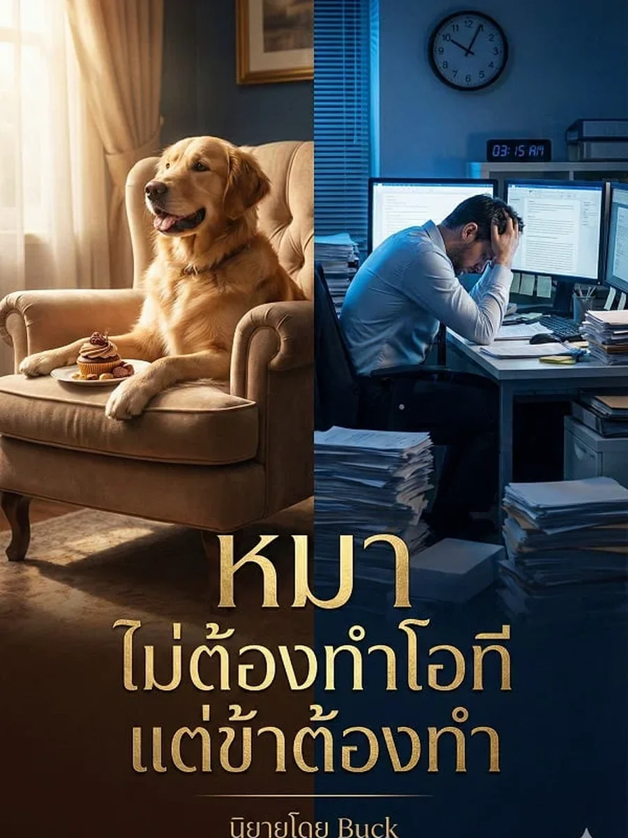 หมา ไม่ต้องทำโอที แต่ข้าต้องทำ