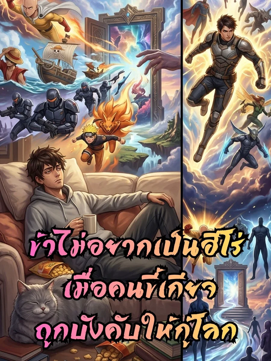 ข้าไม่อยากเป็นฮีโร่ เมื่อคนขี้เกียจถูกบังคับให้กู้โลก