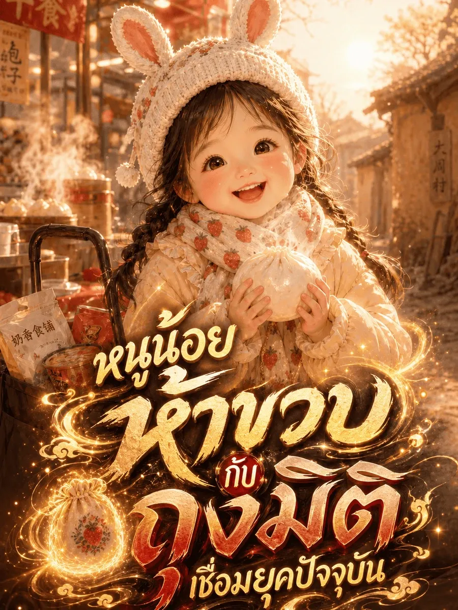 หนูน้อยห้าขวบกับถุงมิติเชื่อมยุคปัจจุบัน
