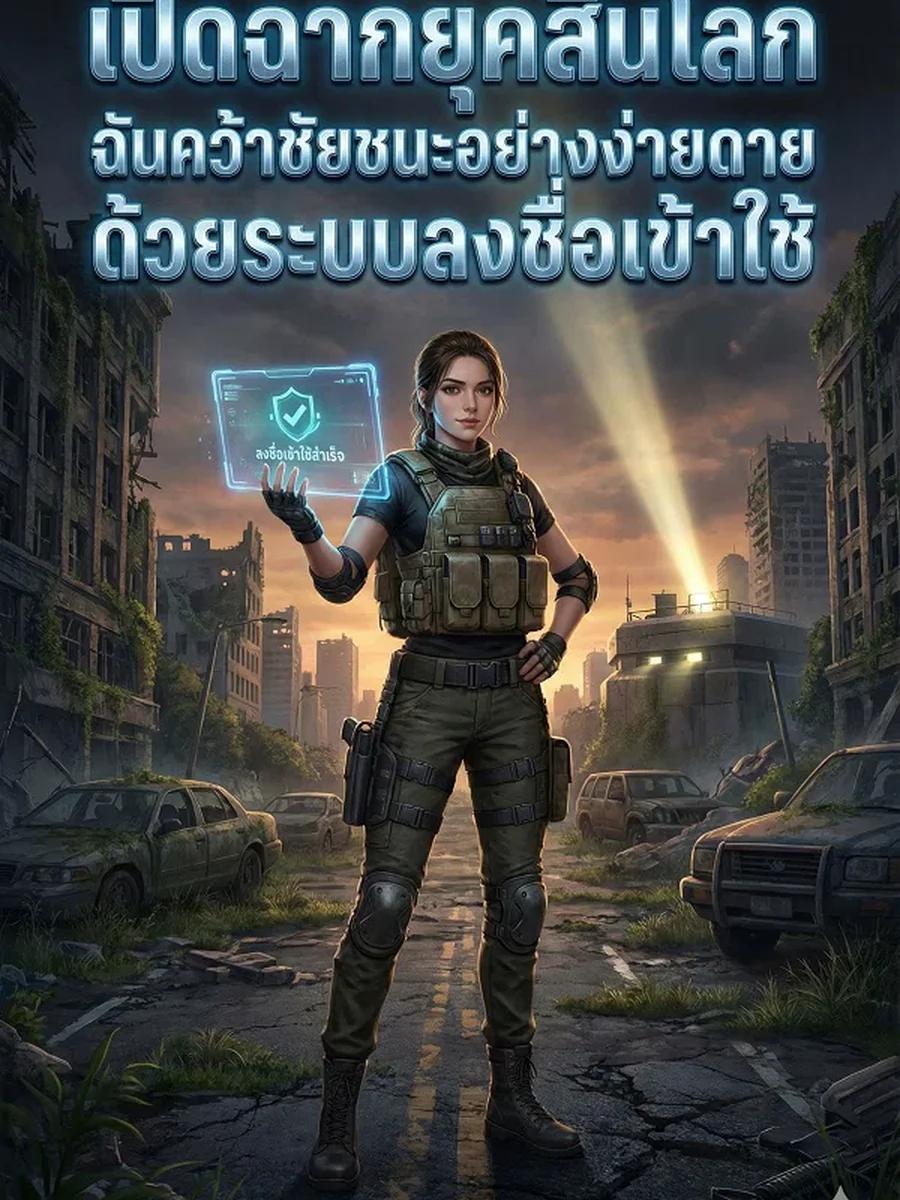 เปิดฉากยุคสิ้นโลก ฉันคว้าชัยชนะอย่างง่ายดายด้วยระบบลงชื่อเข้าใช้
