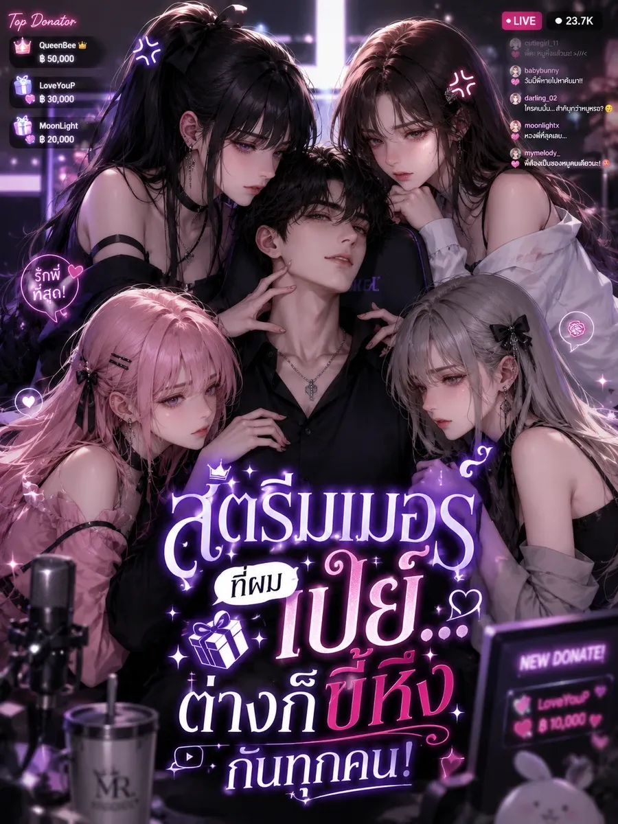 สตรีมเมอร์ที่ผมเปย์... ต่างก็ขี้หึงกันทุกคน!