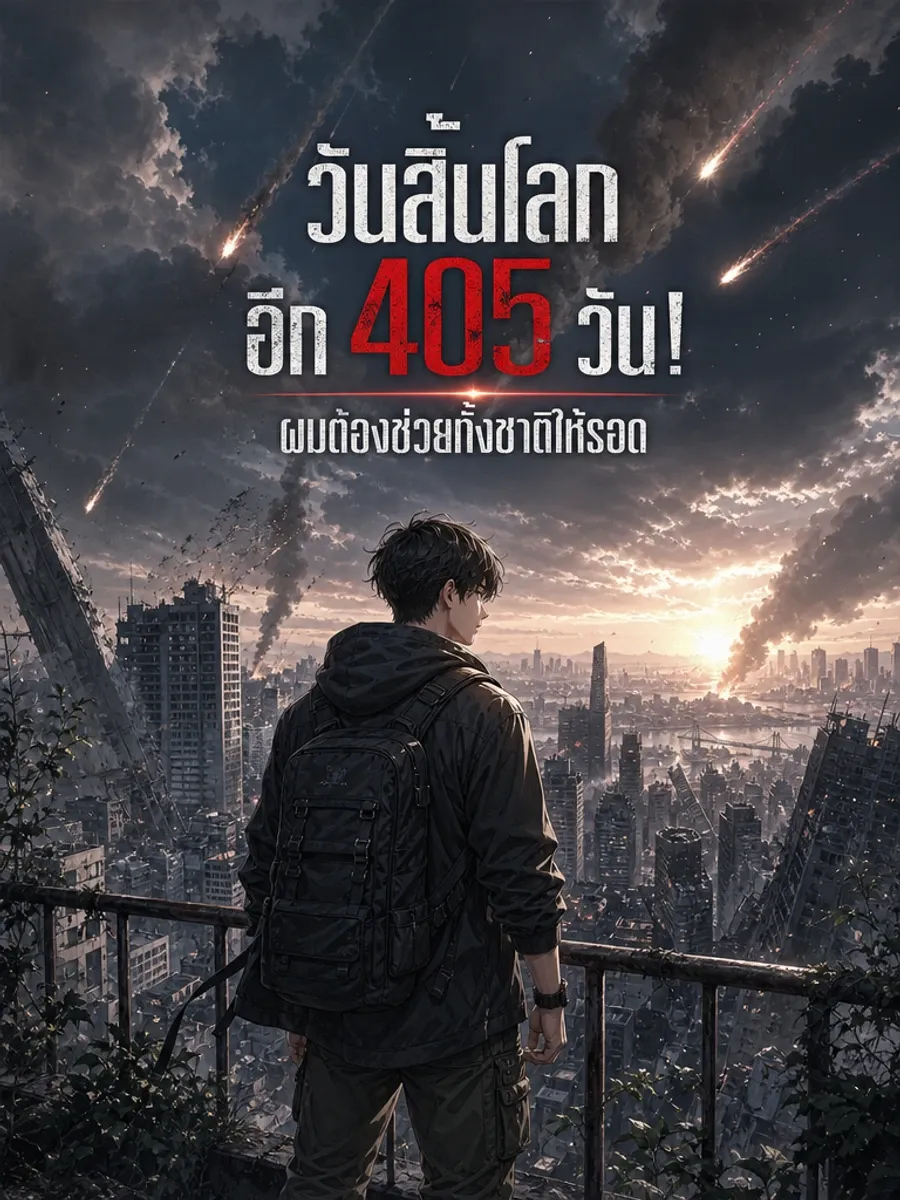 วันสิ้นโลกอีก 405 วัน! ผมต้องช่วยทั้งชาติให้รอด