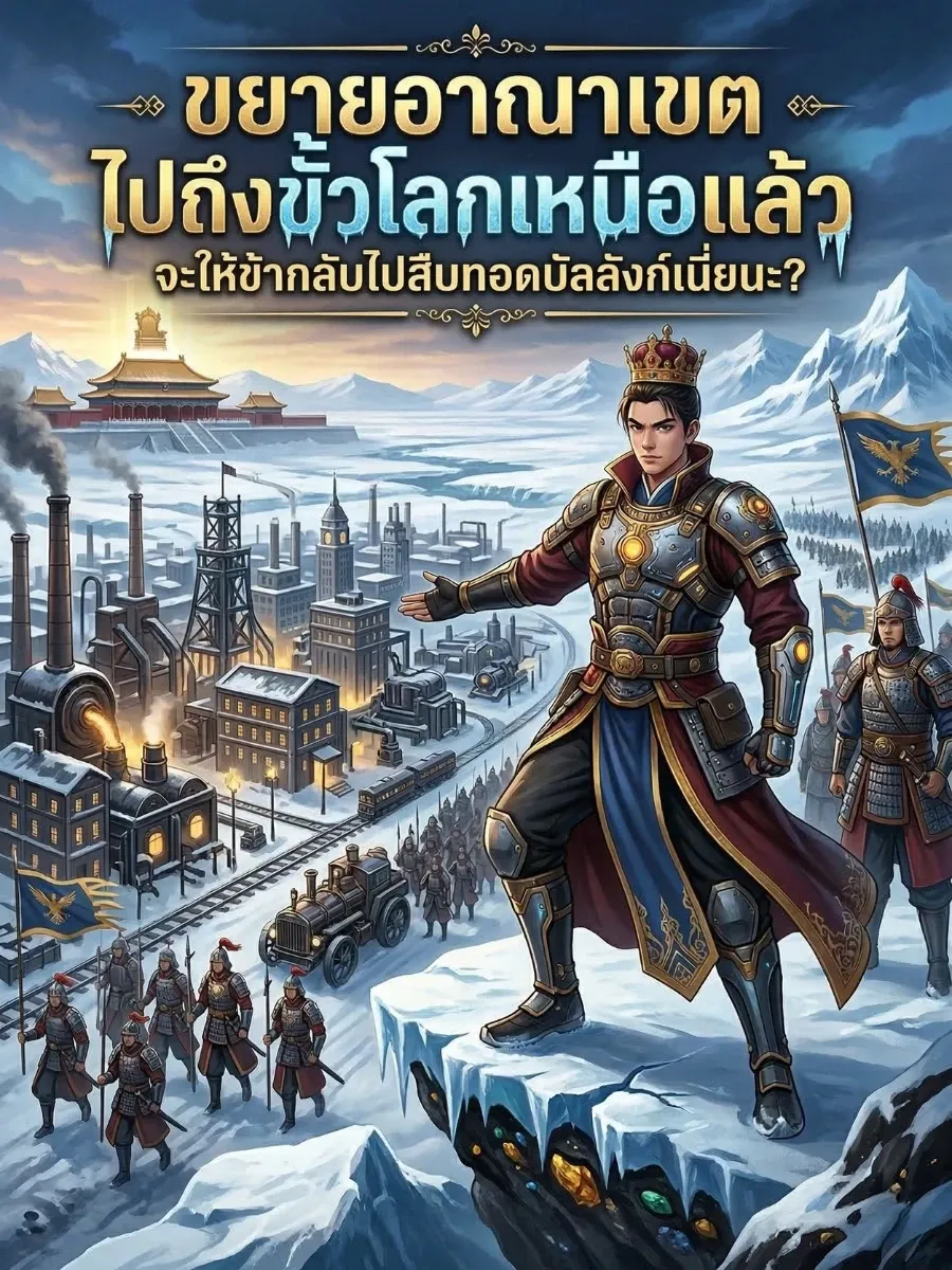 ขยายอาณาเขตไปถึงขั้วโลกเหนือแล้ว จะให้ข้ากลับไปสืบทอดบัลลังก์เนี่ยนะ?