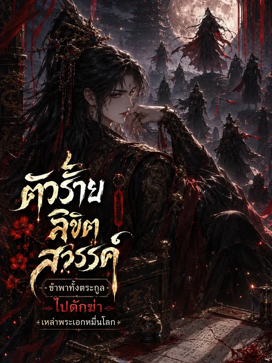 ตัวร้ายลิขิตสวรรค์ ข้าพาทั้งตระกูลไปดักฆ่าเหล่าพระเอกหมื่นโลก