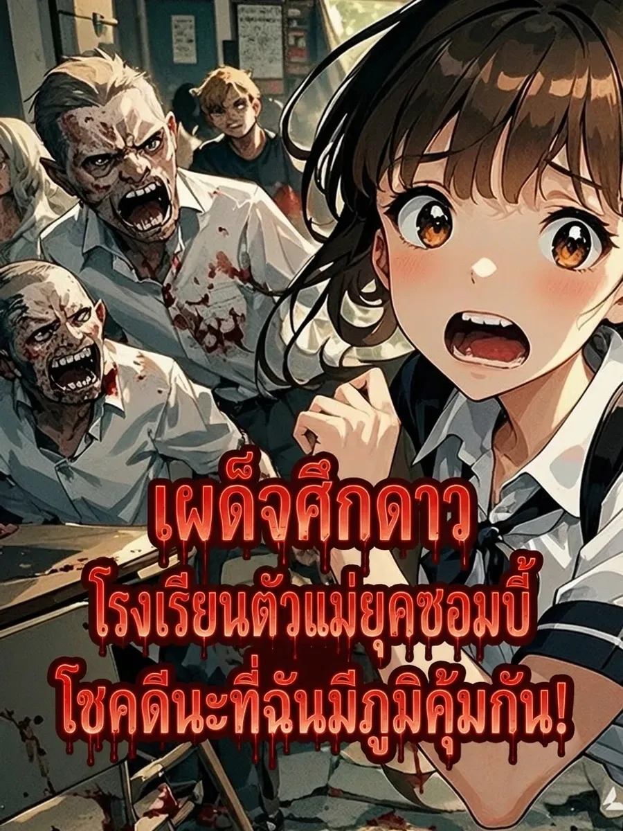 เผด็จศึกดาวโรงเรียนตัวแม่ยุคซอมบี้ โชคดีนะที่ผมมีภูมิคุ้มกัน!