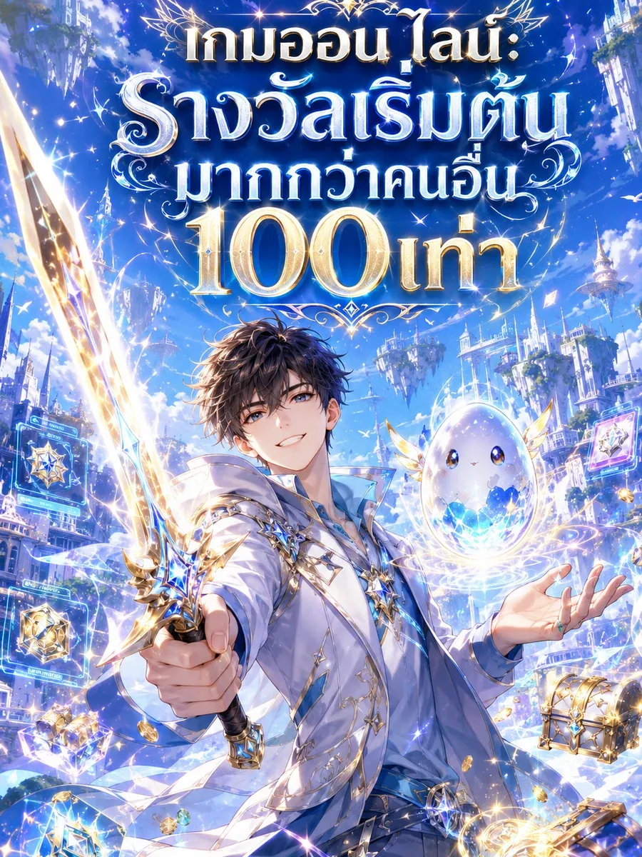 เกมออนไลน์: รางวัลเริ่มต้นมากกว่าคนอื่น 100 เท่า