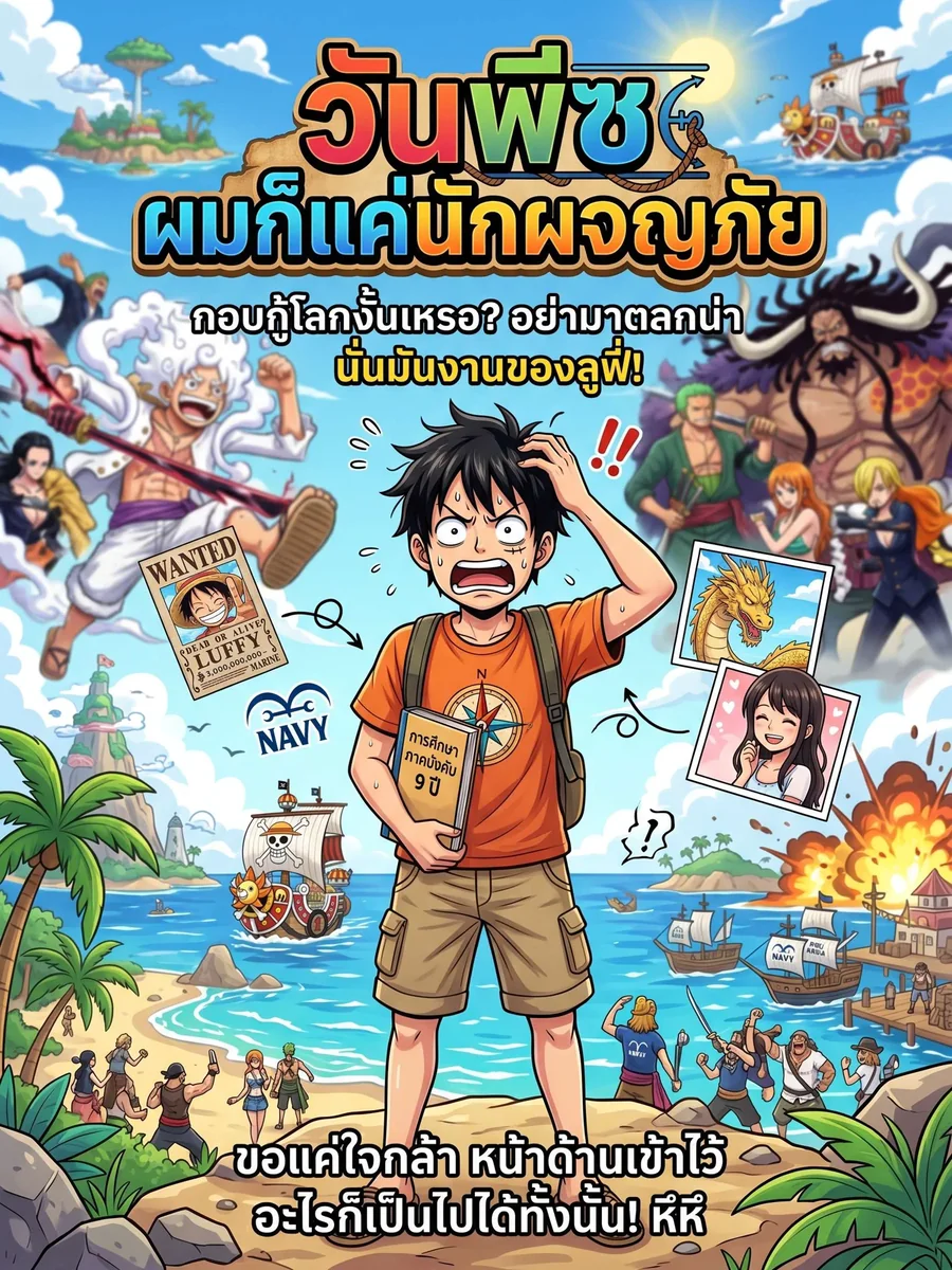 วันพีซ ผมก็แค่นักผจญภัย