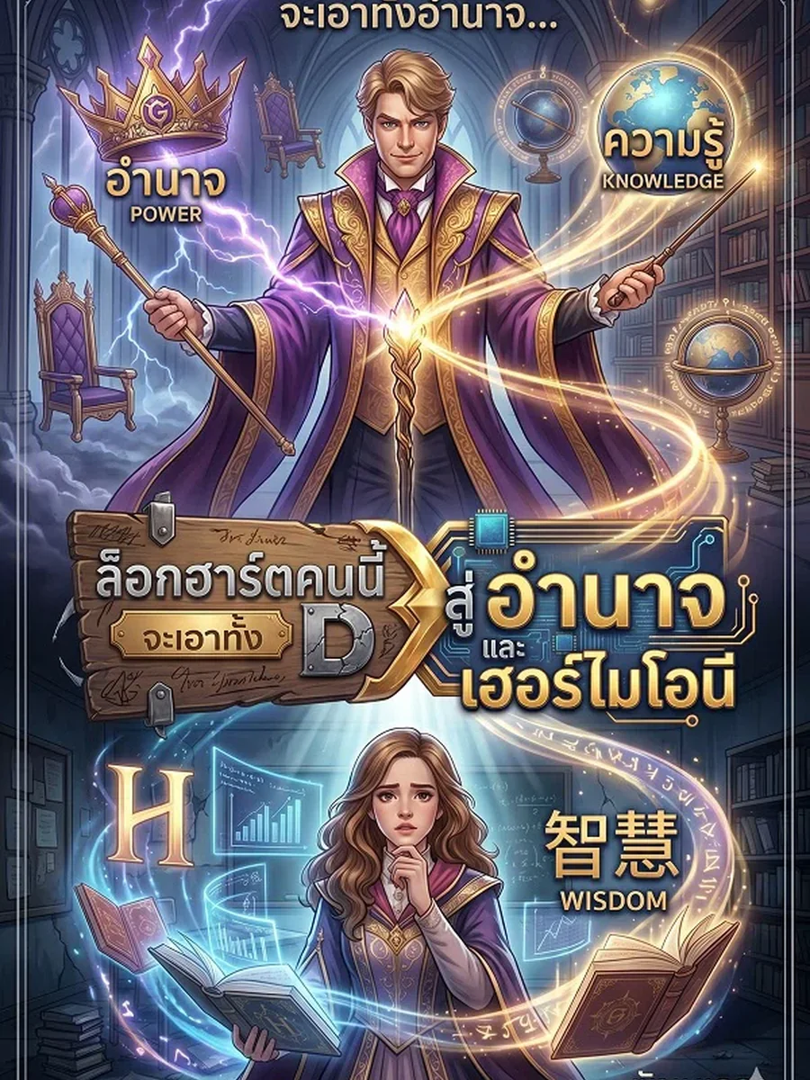ล็อกฮาร์ตคนนี้ จะเอาทั้งอำนาจและเฮอร์ไมโอนี