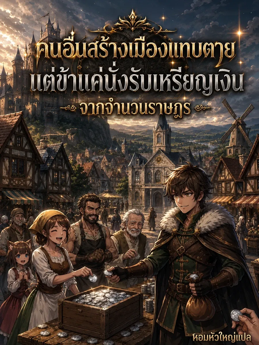 คนอื่นสร้างเมืองแทบตาย แต่ข้าแค่นั่งรับเหรียญเงินจากจำนวนราษฎร