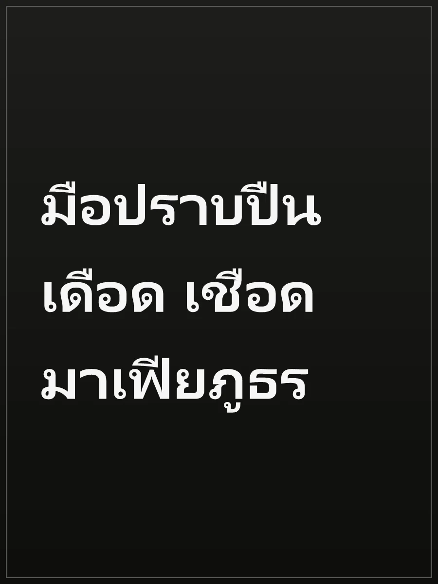 มือปราบปืนเดือด เชือดมาเฟียภูธร