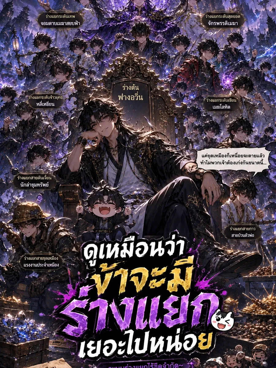 ดูเหมือนว่าข้าจะมีร่างแยกเยอะไปหน่อย