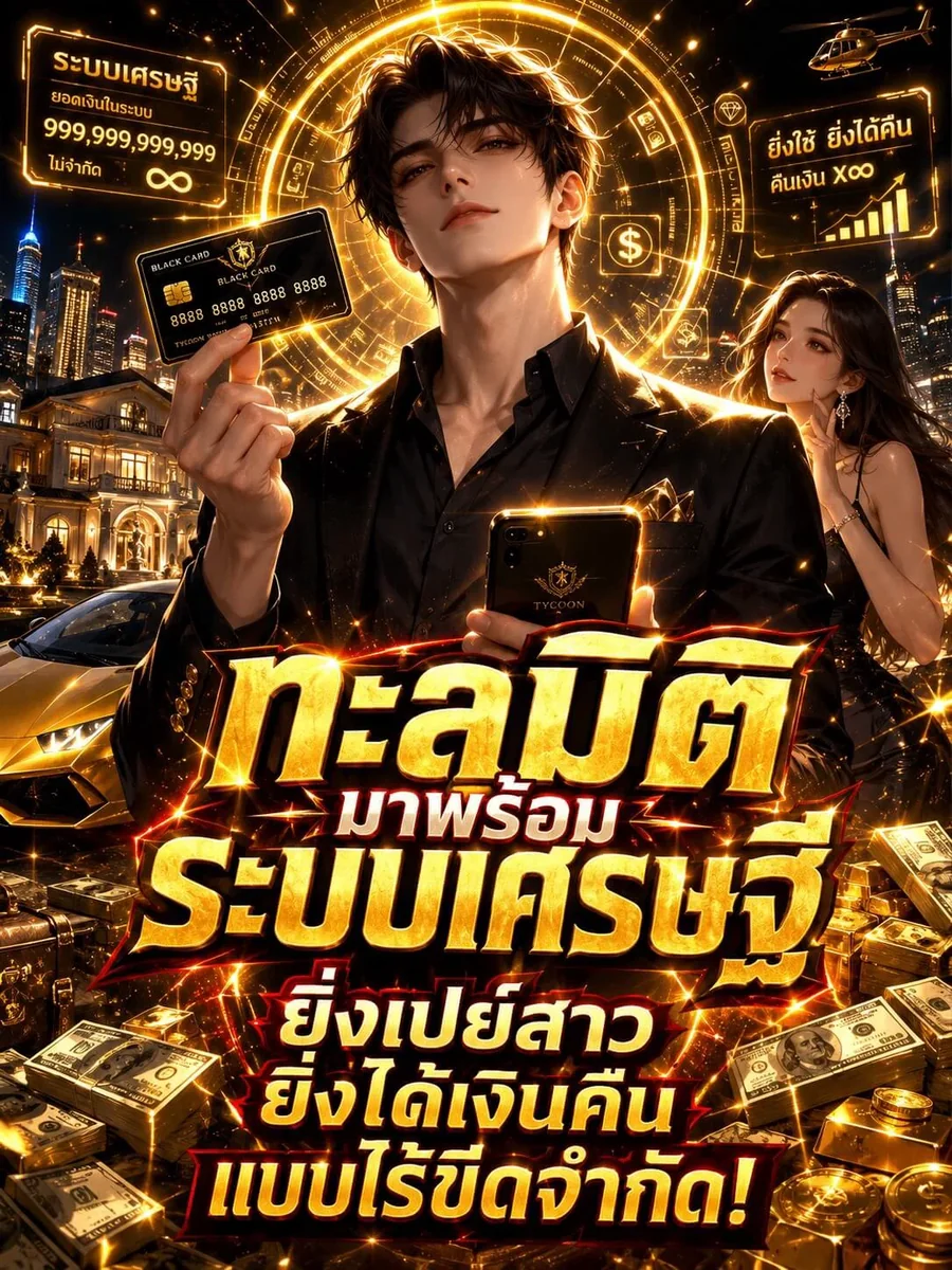 ทะลุมิติมาพร้อมระบบเศรษฐี ยิ่งเปย์สาว ยิ่งได้เงินคืนแบบไร้ขีดจำกัด