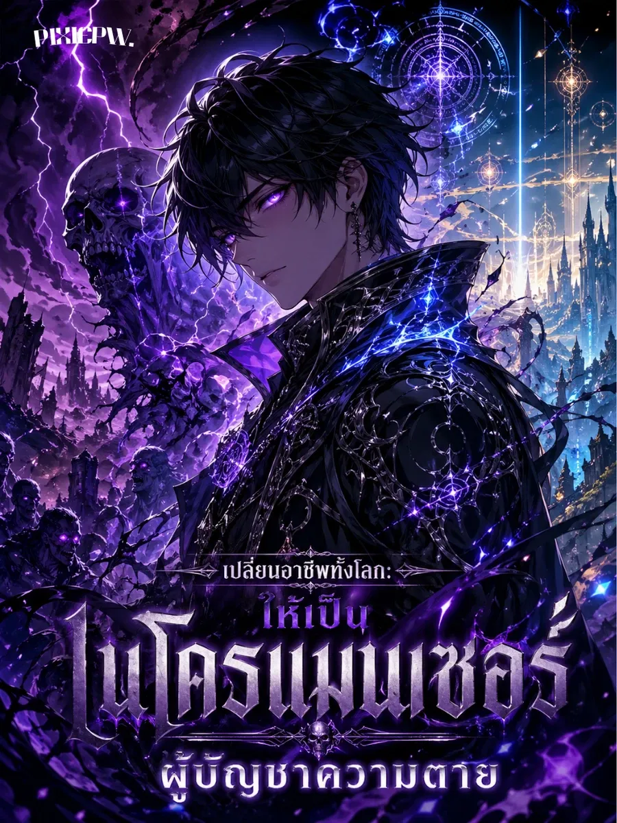 [เลิกแปล] เปลี่ยนอาชีพทั้งโลก: ให้เป็นเนโครแมนเซอร์ ผู้บัญชาความตาย