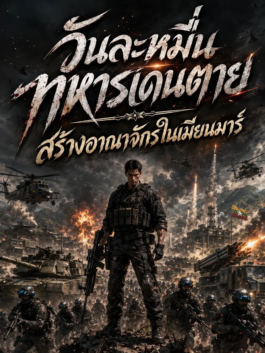 วันละหมื่นทหารเดนตาย สร้างอาณาจักรในเมียนมาร์
