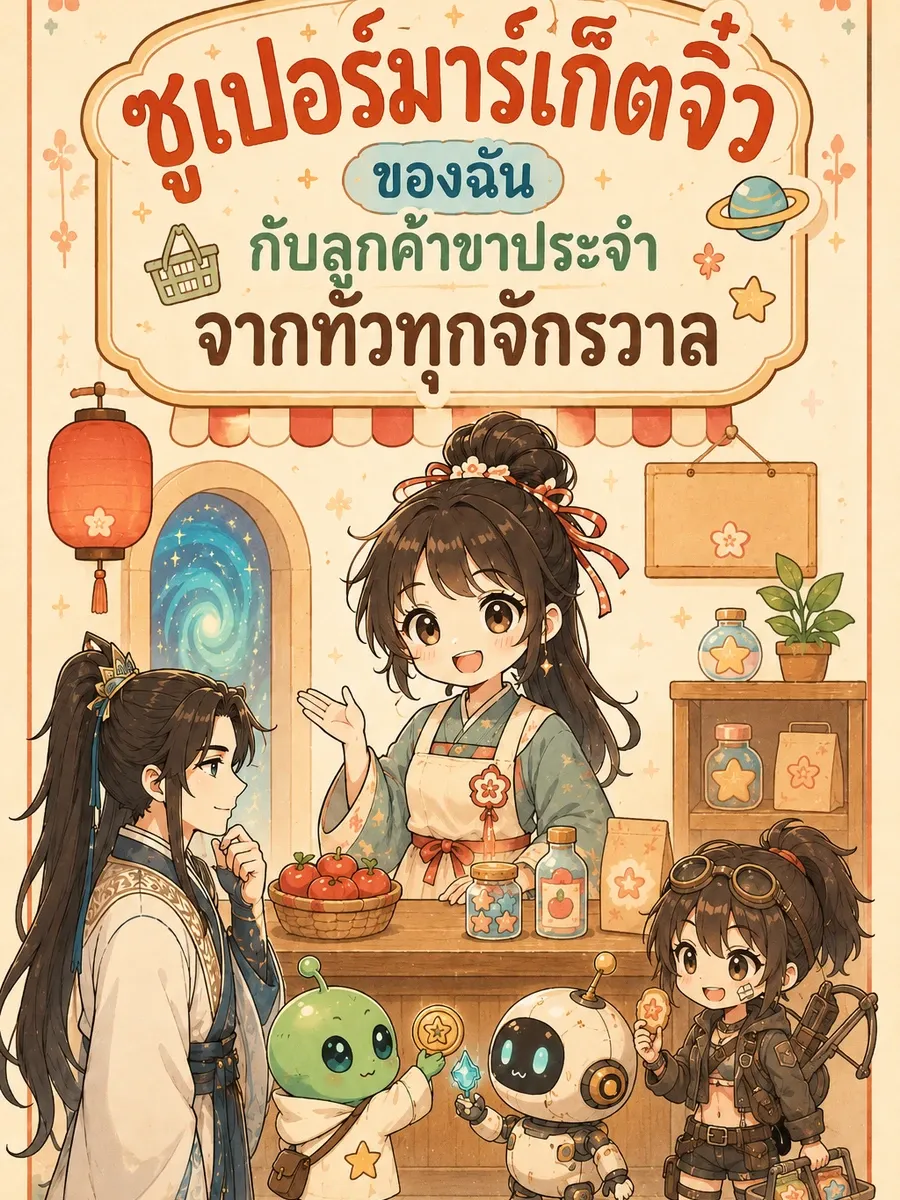 ซูเปอร์มาร์เก็ตจิ๋วของฉันกับลูกค้าประจำจากทั่วทุกจักรวาล