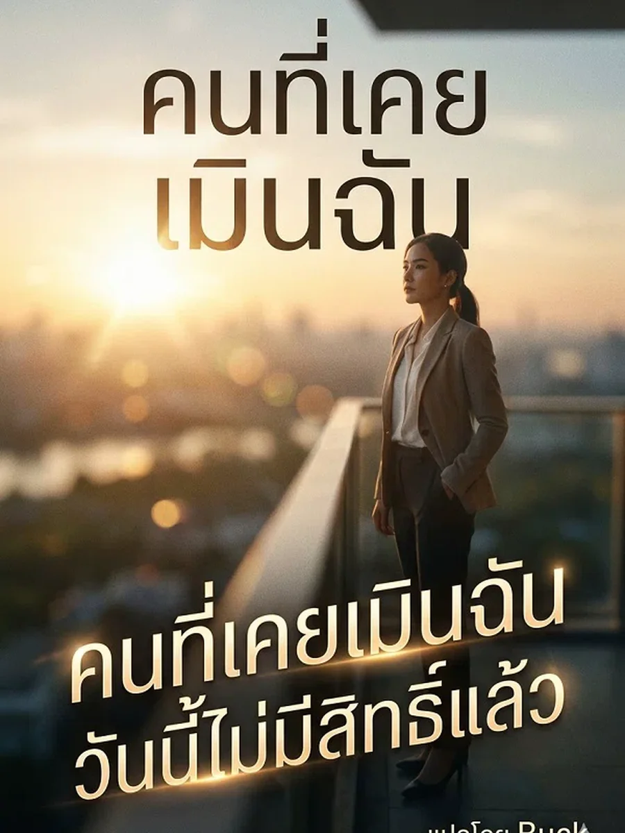 คนที่เคยเมินฉัน วันนี้ไม่มีสิทธิ์แล้ว