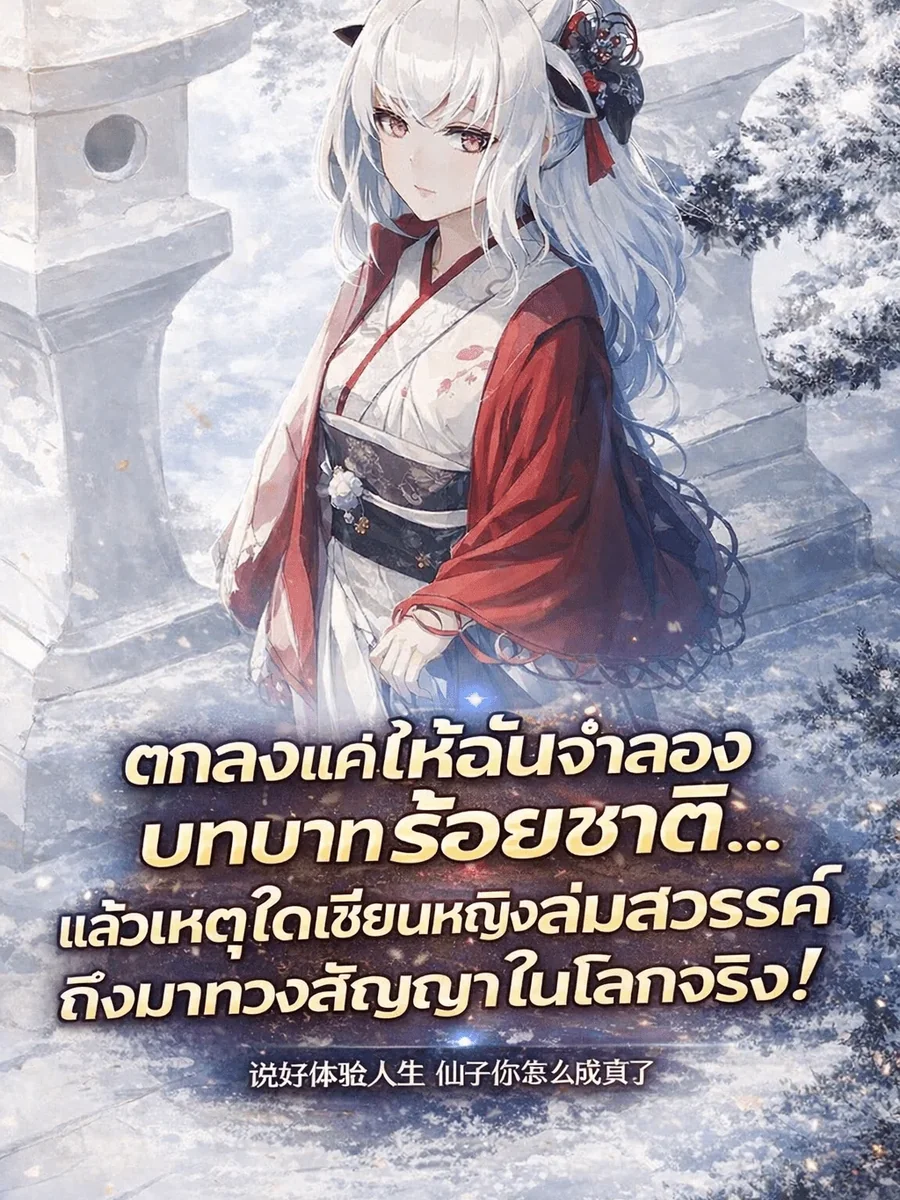 ตกลงแค่ให้ฉันจำลองบทบาทร้อยชาติ แล้วเหตุใดเซียนหญิงล่มสวรรค์ถึงมาทวงสัญญาในโลกจริง