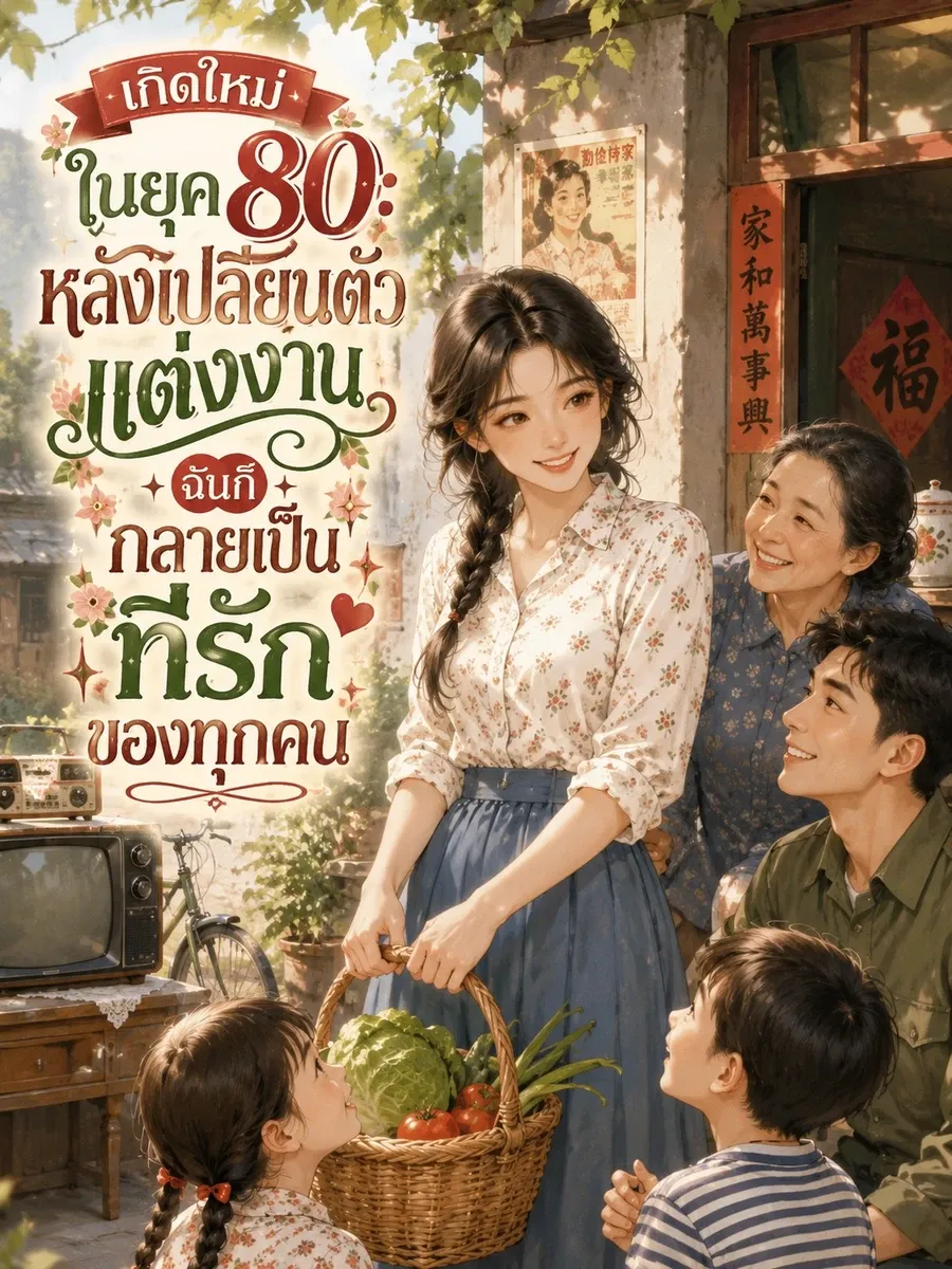 "เกิดใหม่ในยุค 80: หลังเปลี่ยนตัวแต่งงาน ฉันก็กลายเป็นที่รักของทุกคน"