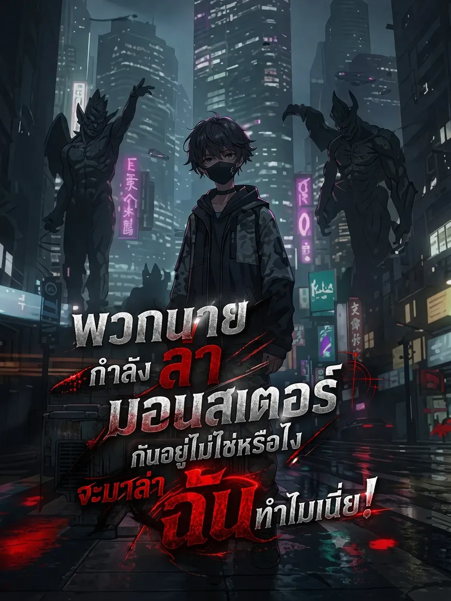 พวกนายกำลังล่ามอนสเตอร์กันอยู่ไม่ใช่หรือไง แล้วจะมาล่าฉันทำไมเนี่ย!