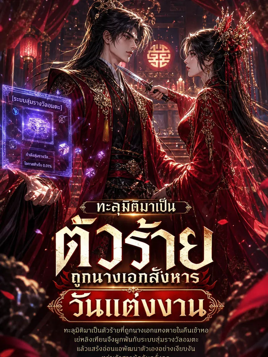 [ฟรี 100 ตอน] ทะลุมิติมาเป็นตัวร้าย ถูกนางเอกสังหารวันแต่งงาน